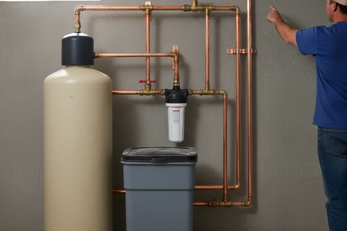 Whole-house water treatment system installed in Bellvue